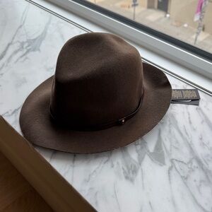 Rag & Bone Dark Brown Fedora